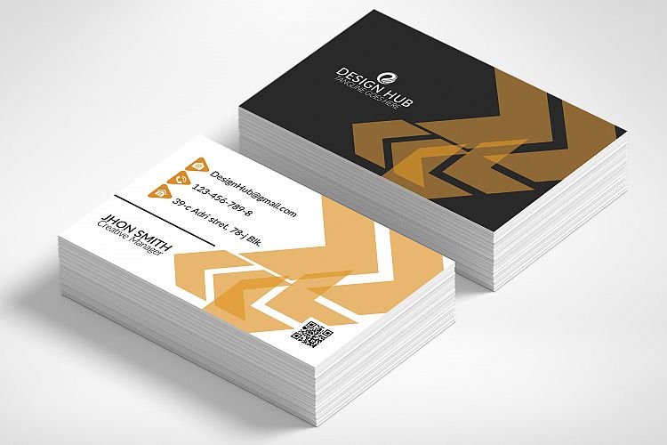 Abstract Business Card
