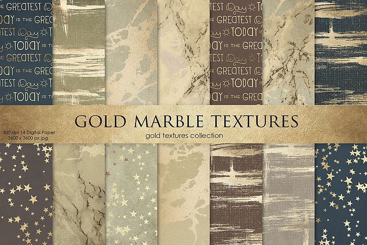Gold Marble Textures