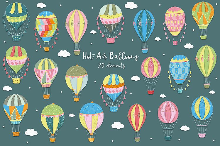 Balloons Illustrations