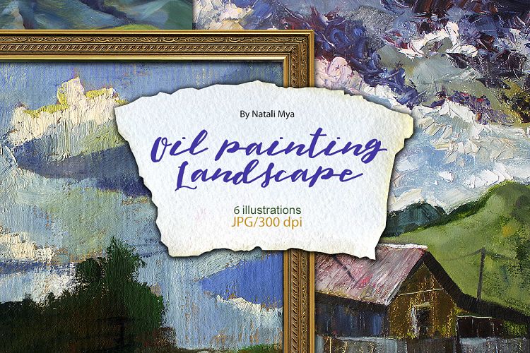 Oil painting landscapes
