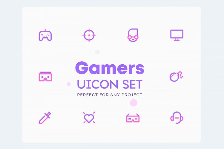 UICON - Gamers Icons Set