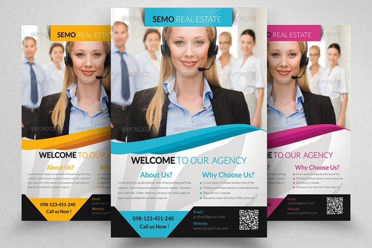 Business Training Agency Flyer Template
