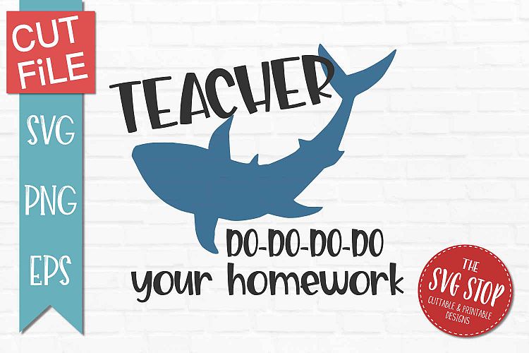 Download Teacher Shark-SVG, PNG, EPS