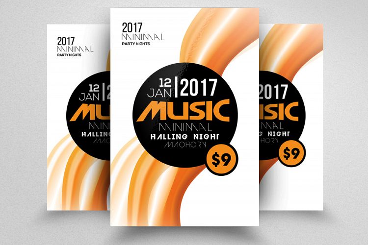 Music Party Flyer Template