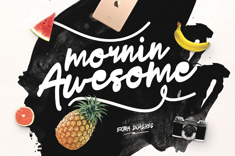 Mornin Awesome Typeface