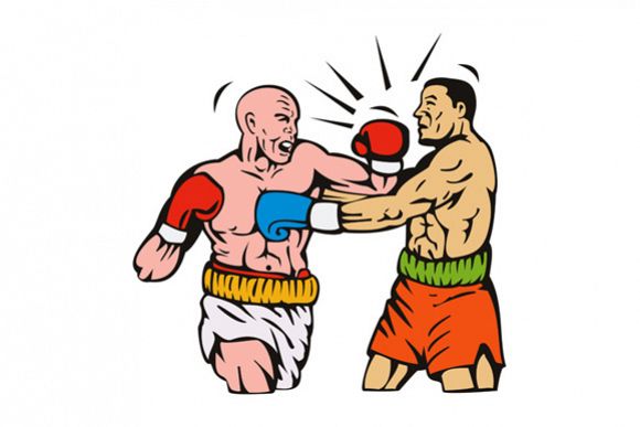 Boxer Connecting Knockout Punch example image 1