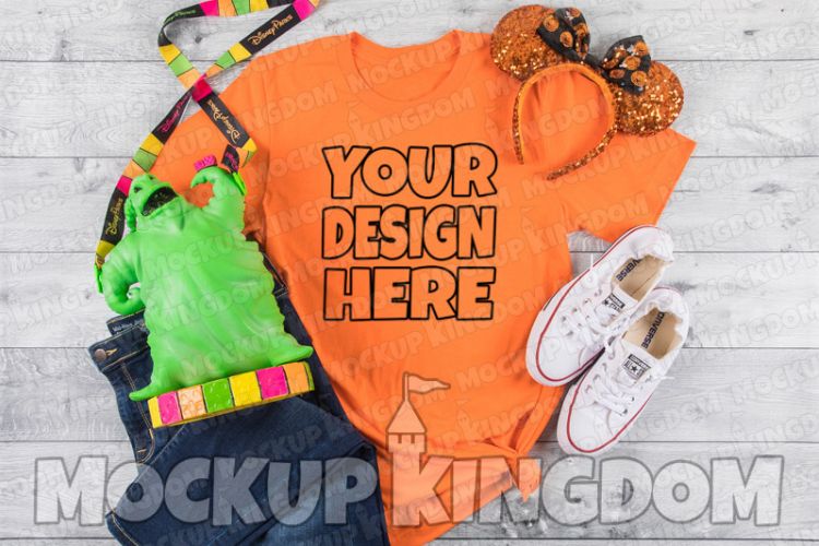 Unisex Crew Neck Shirt Mockup, Bella Canvas Mockup