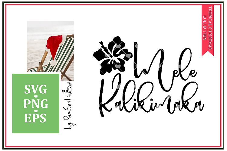 Tropical Christmas Collection SVG vol 6