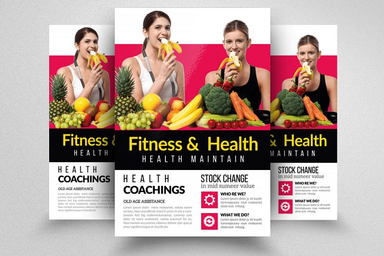 Health   Fitness Flyer