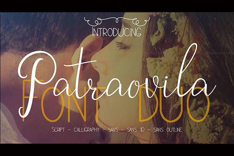 Patraovila font Duo