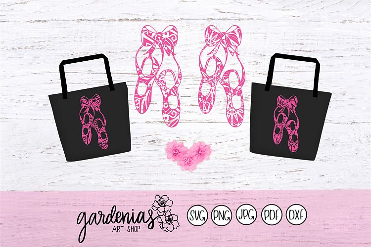 Ballet Shoes Mandala