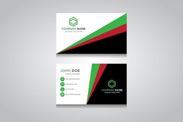 Business Card Template. creative business card