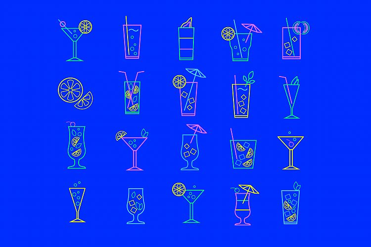 Coctails Neon