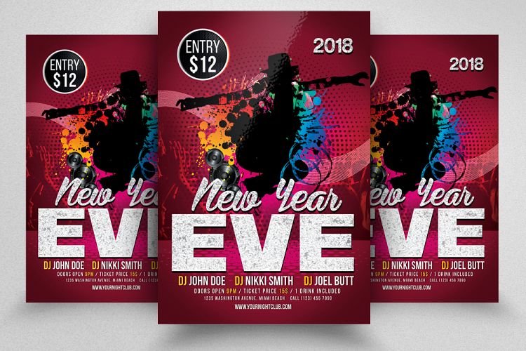 New Year Party Flyer