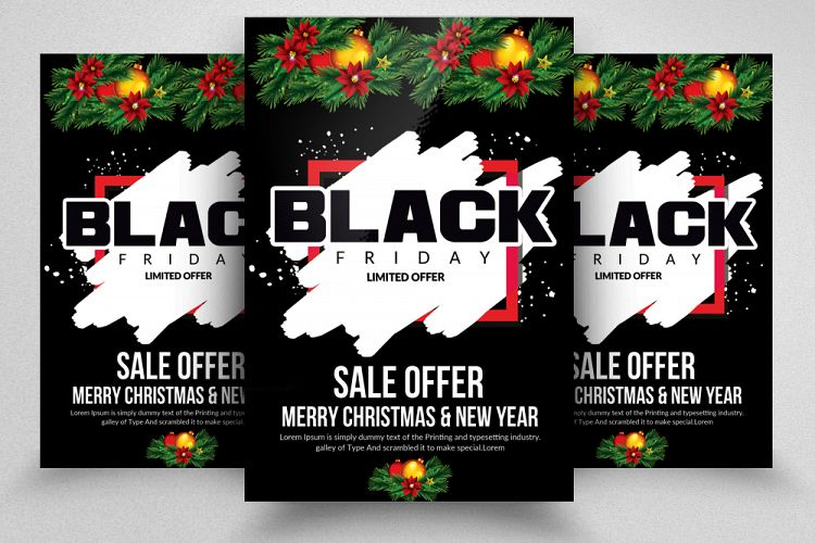 Black Friday Flyer Template