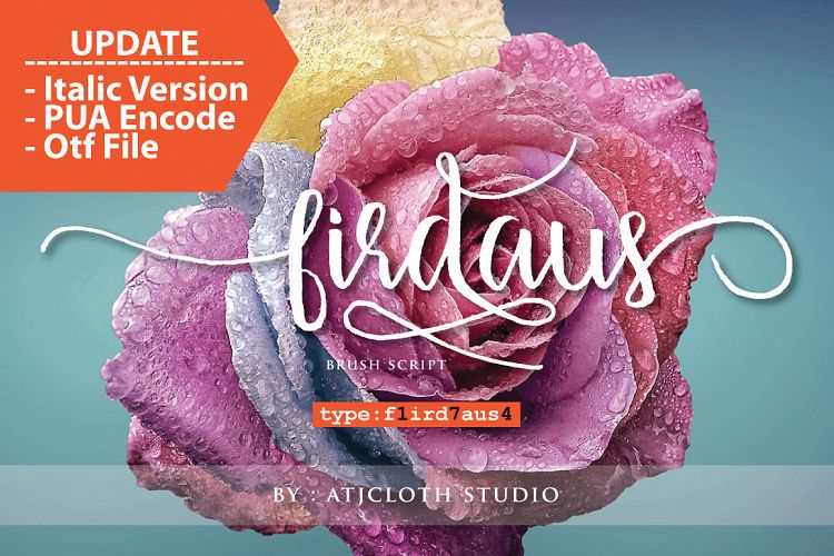 Update Firdaus Italic