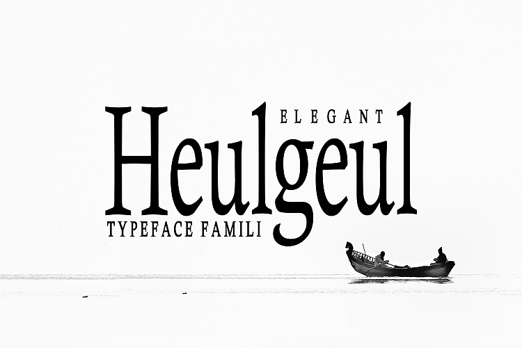 Heulgeul Typeface Family