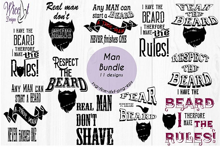 Men Bundle, Hipster svg, Beard quote svg, word art svg,