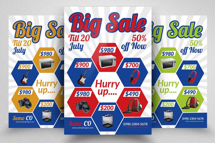 Technology Products Flyer Templates