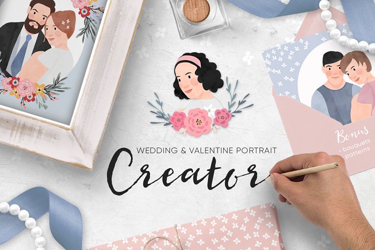Wedding & Valentine Portrait Creator