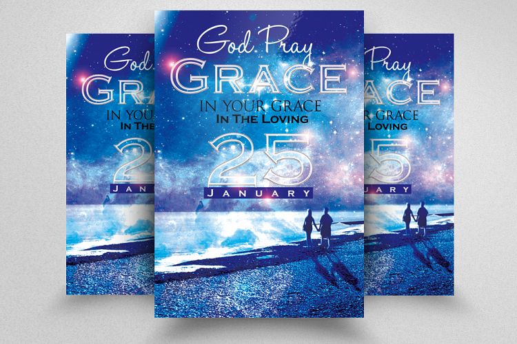 God Almighty Church Flyer