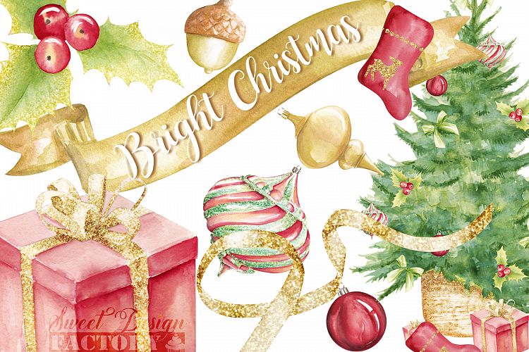 Traditional christmas clipart