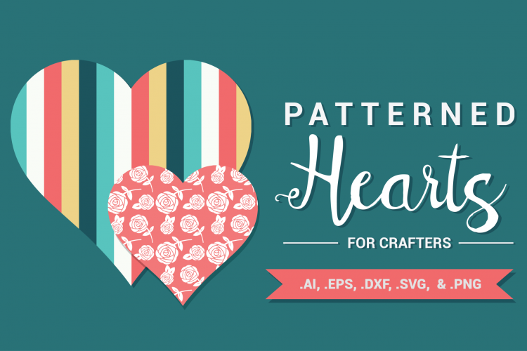 Patterned Hearts for Crafters example image 1