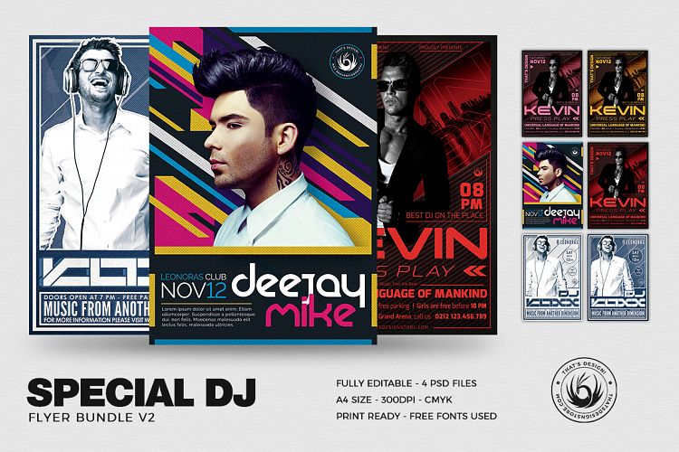 Special DJ Flyer Bundle V2