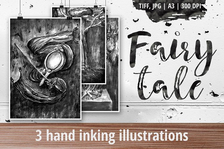 Fairy tale - 3 illustrations