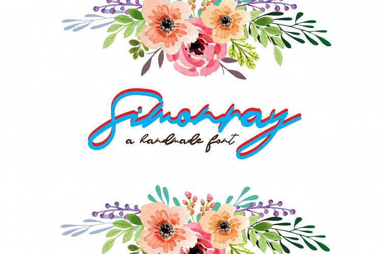 Simonray - Signature Font