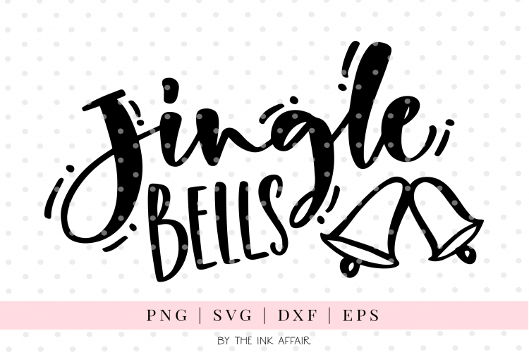 Jingle Bells, Christmas SVG cut file 