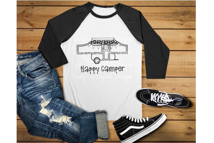 Happy Camper Pop-Up Camper