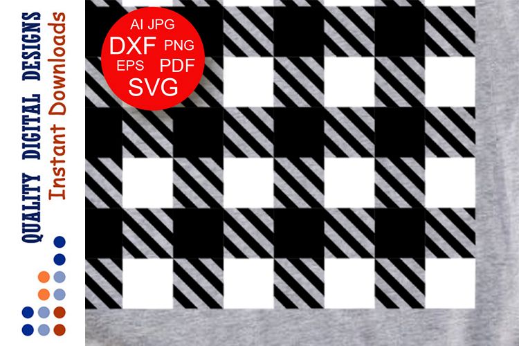 Buffalo plaid svg Seamless background Svg Buffalo Pattern
