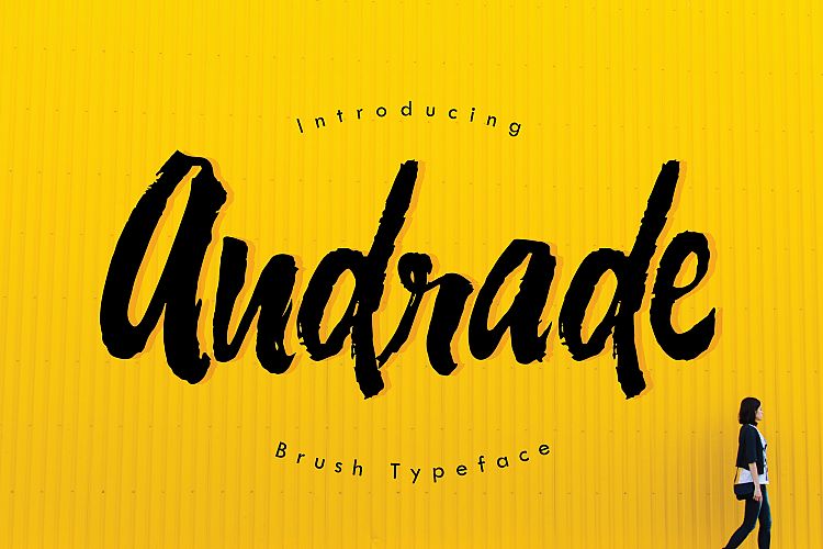 Andrade Typeface