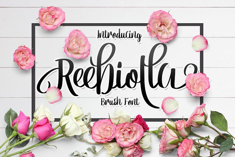 Reebiolla Brush Font