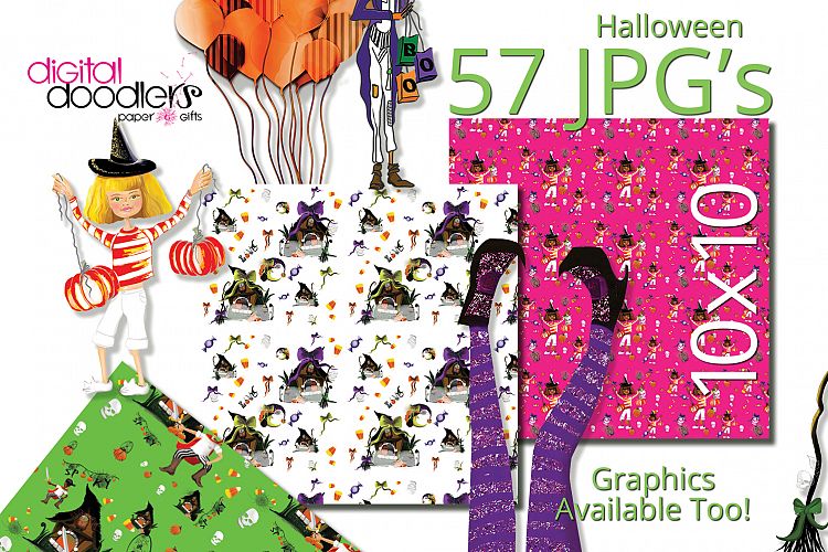 Tricks n Treats Digital Paper