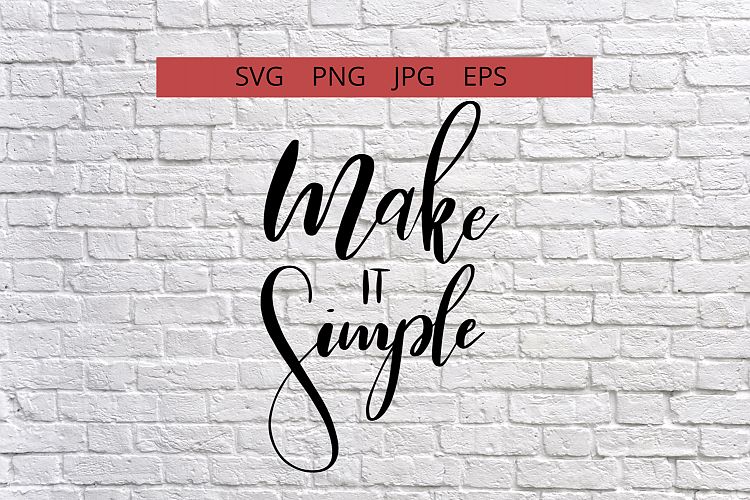 make it simple