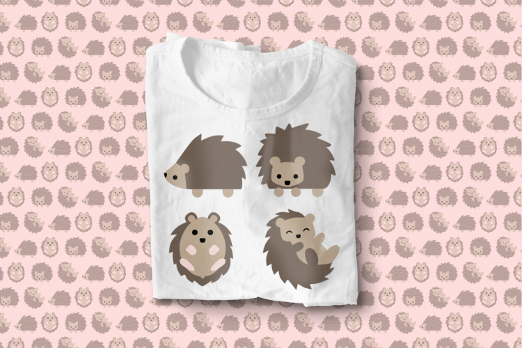 Playful Hedgehog SVG Design Set