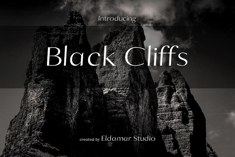 Black Cliffs Font