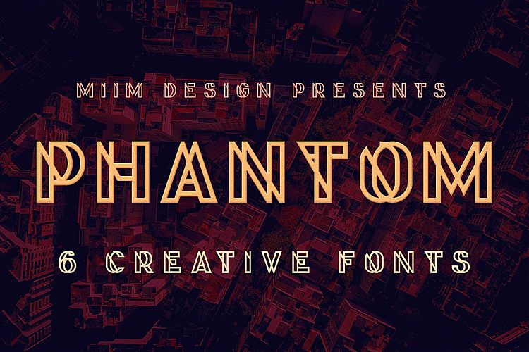 Phantom - Display Font