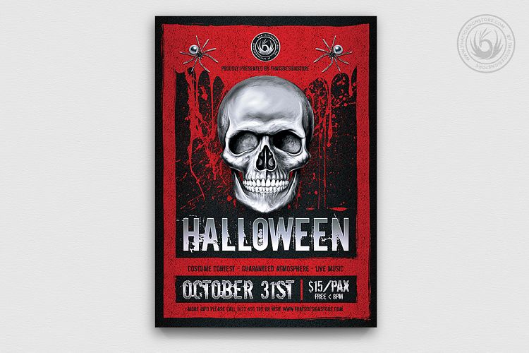 Halloween Flyer Template V23