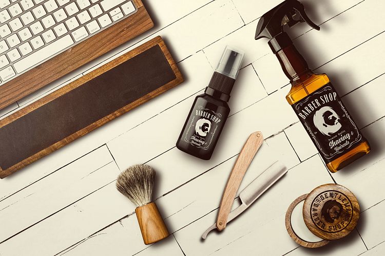 Barber Shop Mock-up 3