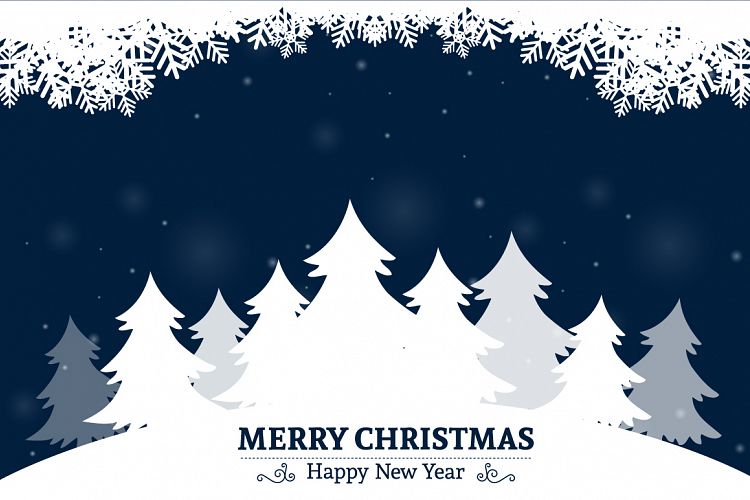 Christmas greeting card