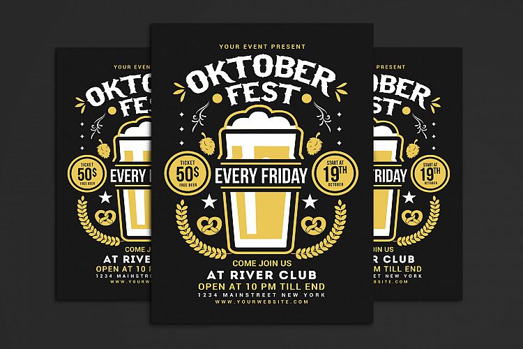 Oktober Fest Flyer