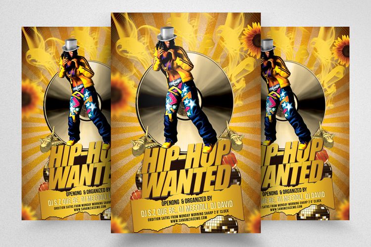 Hip Hop Dance Flyer Template
