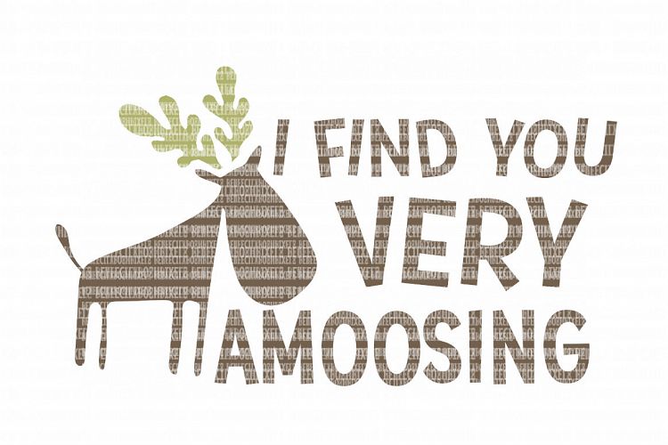 Download I Find you Very Amoosing SVG Files for Silhouette and Cricut Design Space Christmas Cut File ...