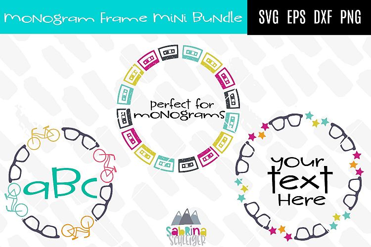 Monogram Frame Mini Bundle