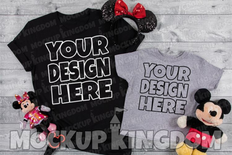Mommy and Me Mockup, Crew Neck Mockup, Parent Child Mockup