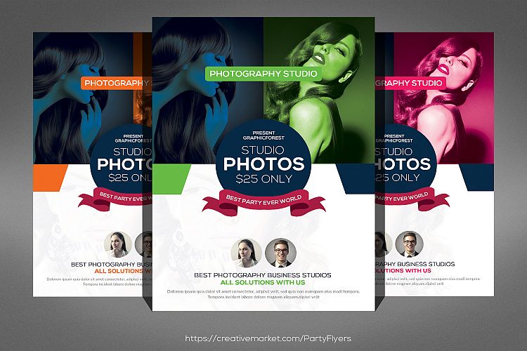 Modern Photography Studio Flyer