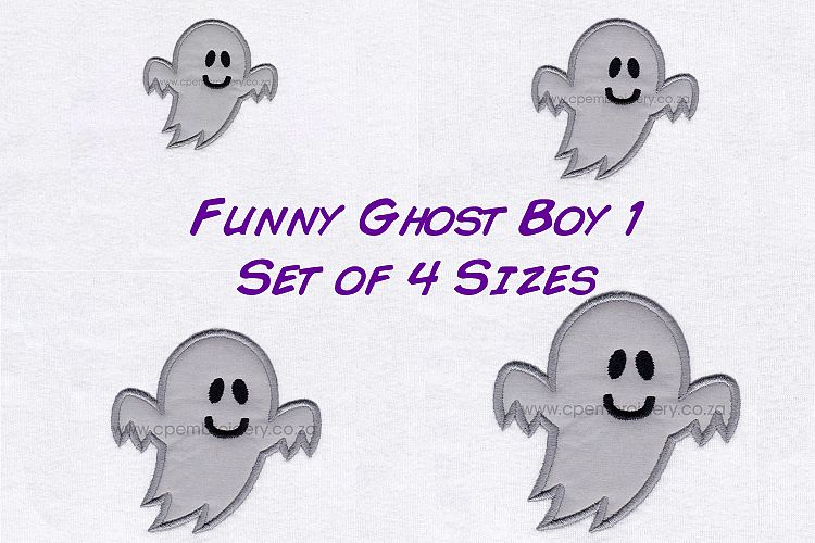 Funny Halloween Ghost Boy 1 Design